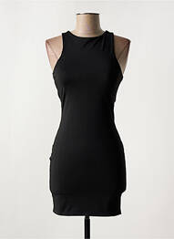 Rochie scurtă fără mâneci fără mâneci negru VERA & LUCY femeie
