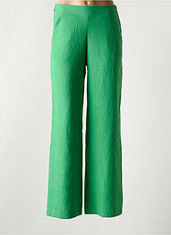 Pantalon larg buzunare mărime normală verde SCARLET ROOS femme