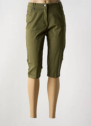 Pantalon trei sferturi verde AGATHE & LOUISE femeie
