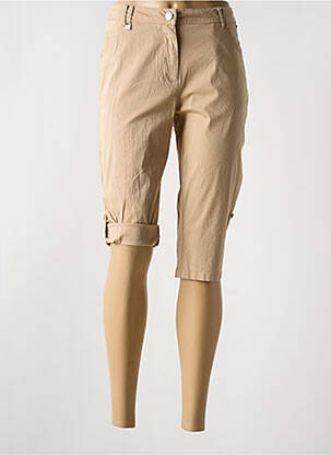 Pantalon trei sferturi maro AGATHE & LOUISE femeie