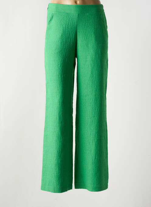Pantalon larg verde SCARLET ROOS femeie
