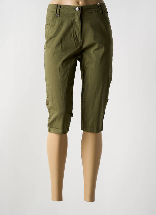 Pantalon trei sferturi verde AGATHE & LOUISE femeie
