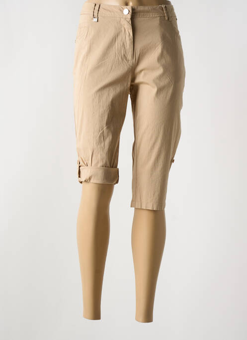 Pantalon trei sferturi maro AGATHE & LOUISE femeie