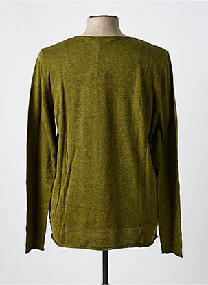 Pulover guler rotund mâneci lungi verde AMERICAN VINTAGE bărbat