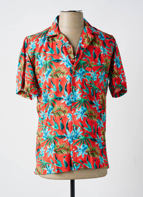 Cămașă cu mâneci scurte roșu DARIO BELTRAN bărbat