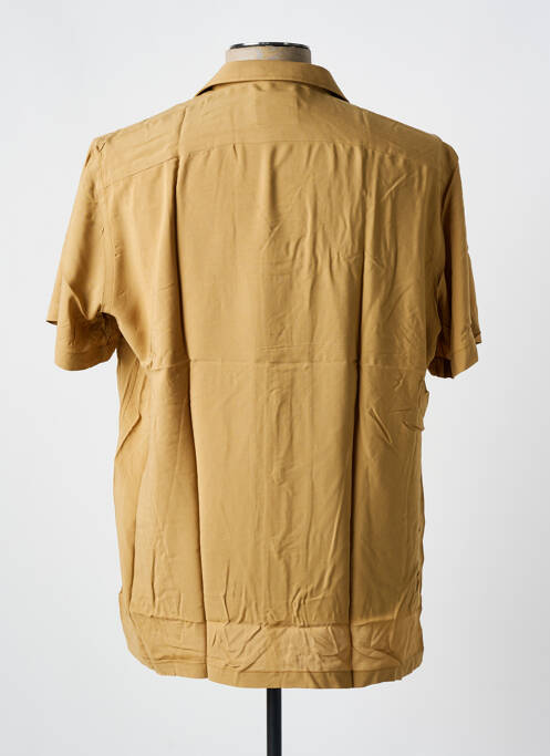 Cămașă cu mâneci scurte maro DARIO BELTRAN bărbat