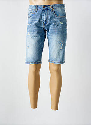 Bermudă țesătură denim mărime normală albastru TRUE RISE bărbat