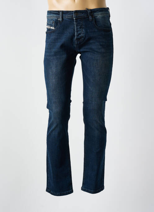 Blugi cu croială slim albastru TRUE RISE bărbat