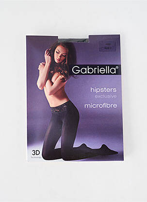 Colanți dres/colanți negru GABRIELLA femeie
