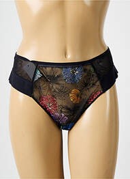 Chilot elasticitate negru LOU femme