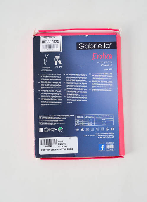 Colanți negru GABRIELLA femeie