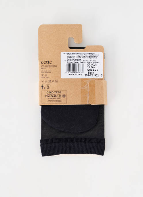Șosete negru CETTE femeie