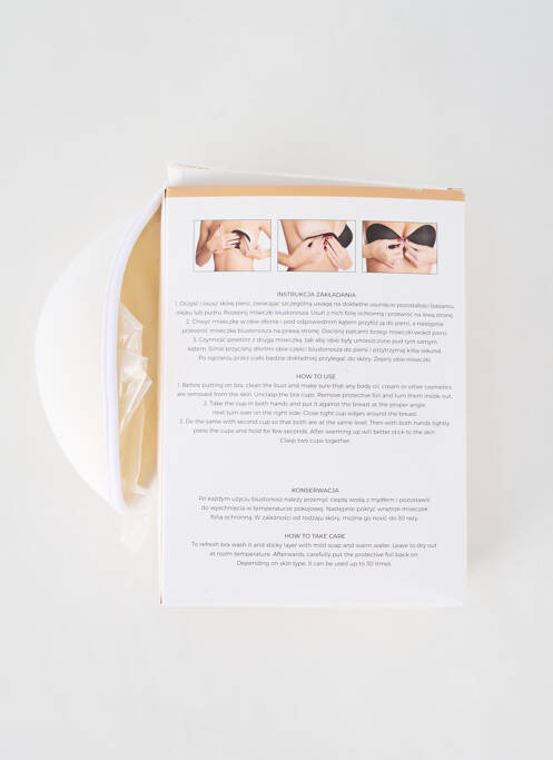 Sutien fără armatură fără armatură alb JULIMEX femme