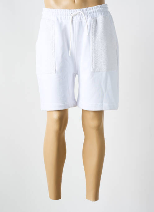 Bermudă alb GERTRUDE bărbat