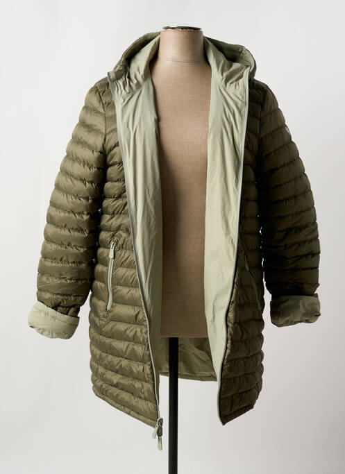 Geacă matlasată mâneci lungi cu glugă verde JOTT (JUST OVER THE TOP) femme