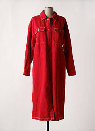 Rochie midi roșu AMERICAN VINTAGE femeie