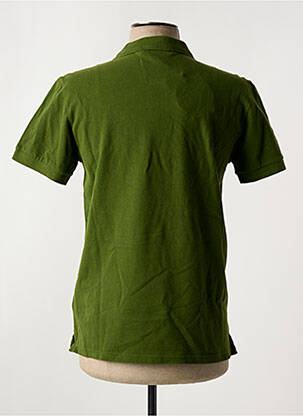 Polo croială cambrată mâneci scurte verde JOTT (JUST OVER THE TOP) bărbat