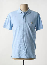 Polo croială cambrată mâneci scurte albastru JOTT (JUST OVER THE TOP) homme