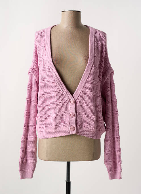 Vestă cu mâneci lungi violet AMERICAN VINTAGE femeie