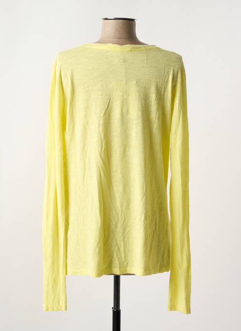 Tricou galben AMERICAN VINTAGE femeie