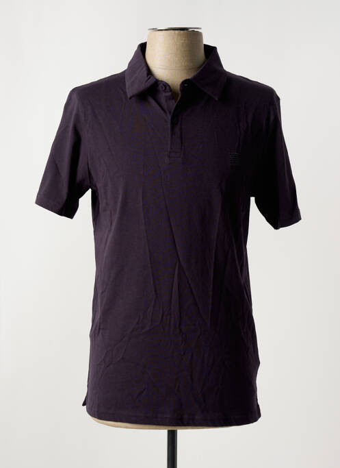 Polo negru HERO SEVEN bărbat