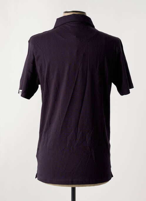 Polo negru HERO SEVEN bărbat