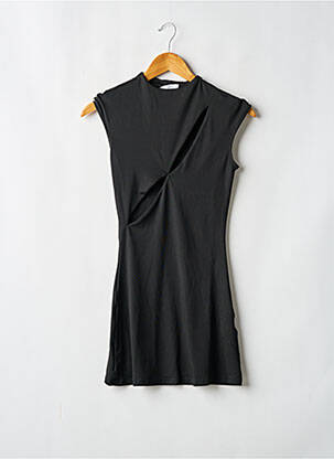 Tunică mâneci scurte negru PEPPERMAYO femeie