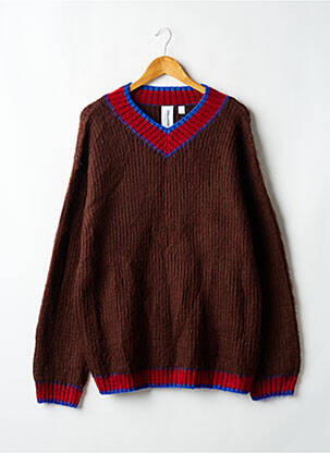 Pulover maro COLLUSION femeie