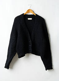 Vestă cu mâneci lungi elasticitate negru LENI KLUM X ABOUT YOU femme