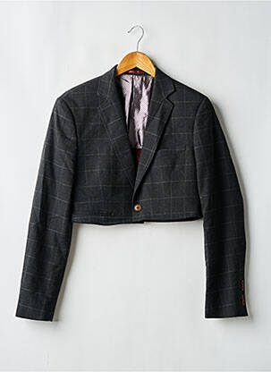 Bolero mâneci lungi gri SANS MARQUE femeie