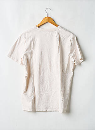 Tricou croială dreaptă mâneci scurte bej STANLEY & STELLA femeie