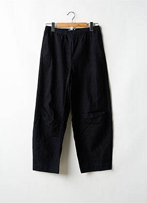 Pantalon drept țesătură poplin mărime normală negru COS femeie