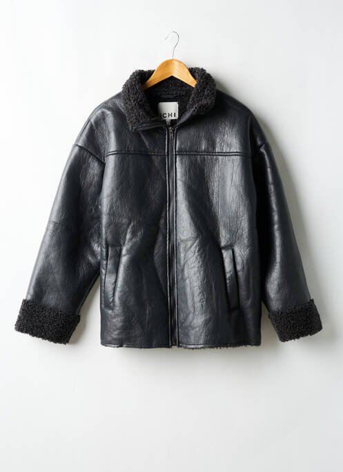 Palton scurt gri ICHI femeie