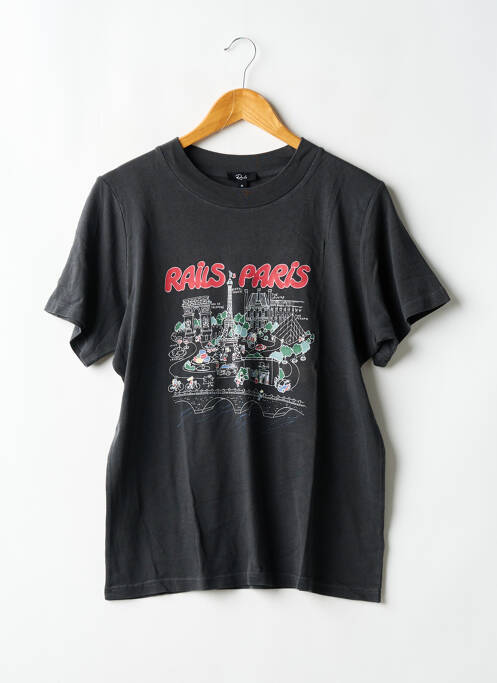 Tricou gri RAILS femeie