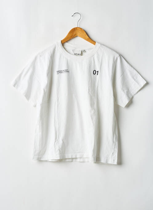 Tricou alb ICHI femeie