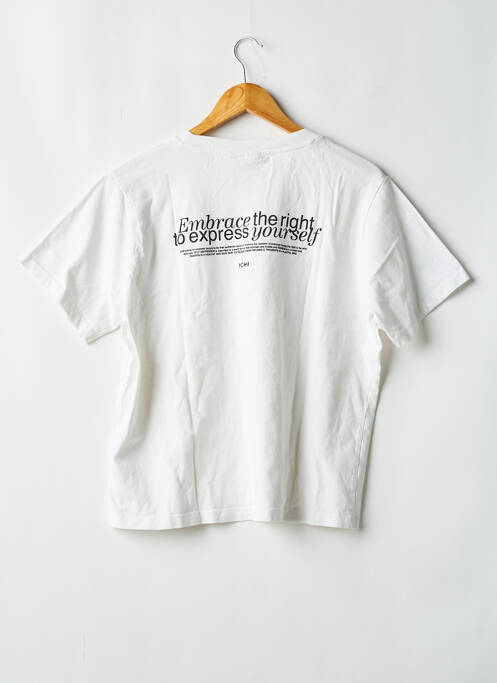 Tricou alb ICHI femeie
