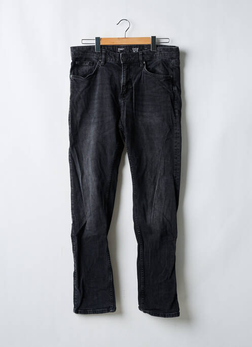 Blugi cu croială dreaptă negru CELIO bărbat