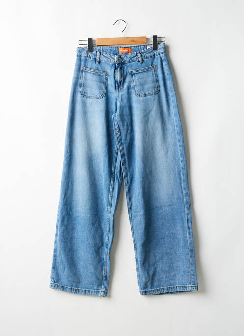 Blugi cu croială largă  talie joasă albastru KAPORAL femme