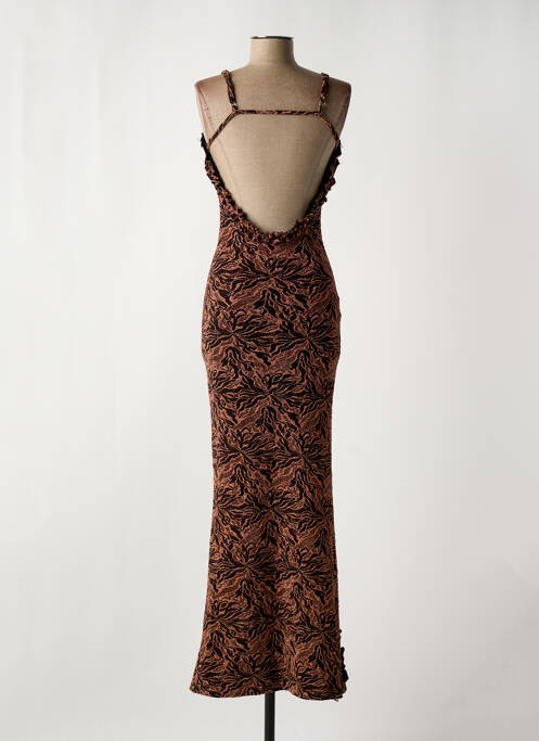 Rochie lungă negru MURCI femeie