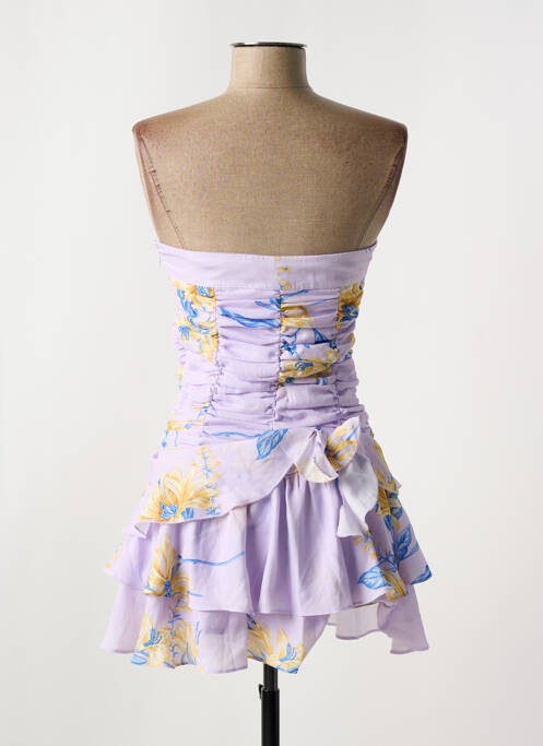 Rochie scurtă violet PEPPERMAYO femeie