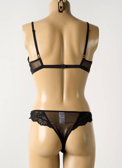 Set lenjerie negru GIRLS IN PARIS femeie