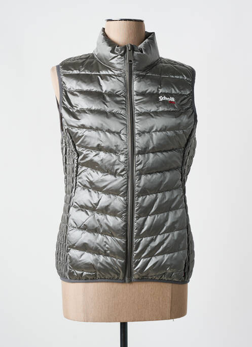 Geacă matlasată gri SCHOTT femeie