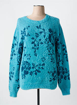 Pulover albastru SIGNE NATURE femeie