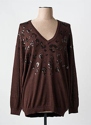 Pulover maro LOLA CASADEMUNT femeie