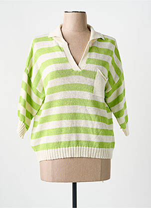 Pulover verde SIGNE NATURE femeie