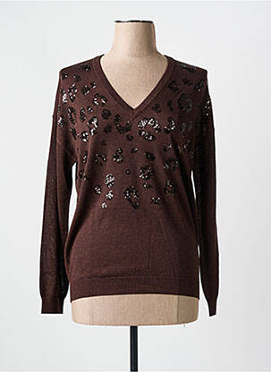 Pulover maro LOLA CASADEMUNT femeie