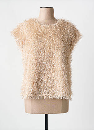Pulover bej SIGNE NATURE femeie