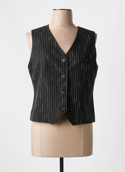 Vestă fără mâneci negru SIGNE NATURE femeie