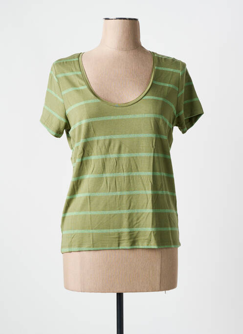 Tricou verde LES P'TITES BOMBES femeie