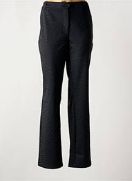 Pantalon drept elasticitate mărime normală negru EVA KAYAN femme